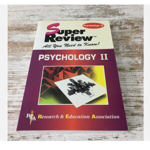 Super Reviews Psychology II 2000 (Trade Paperback, 2000)